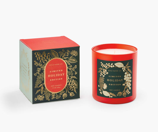 Rifle Paper Co. Holiday Edition Candle