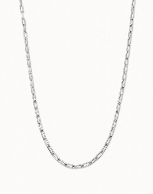 Uno de 50 "Cadena 8" Necklace-Silver