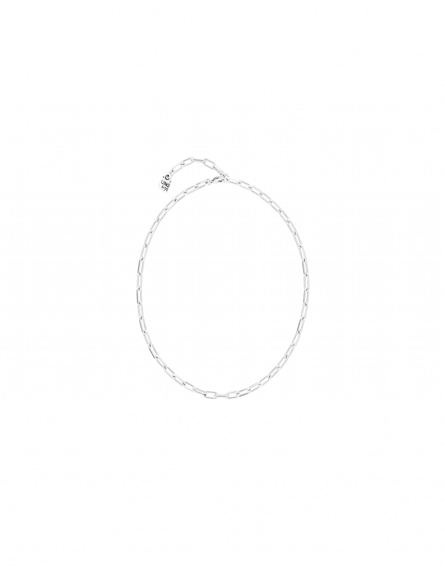 Uno de 50 "Chain 9" Necklace-Silver