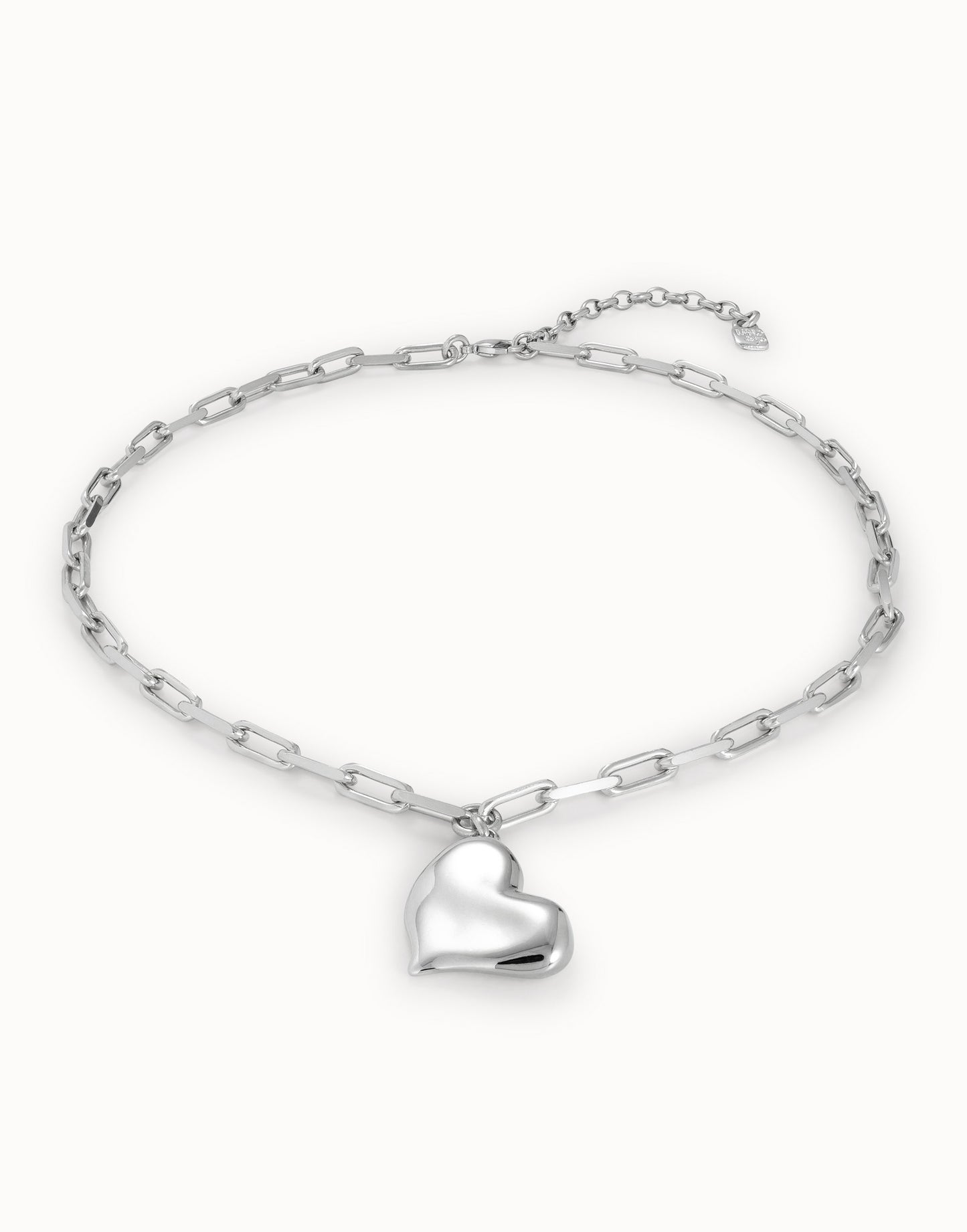 Uno de 50 "Heartbeat" Necklace-Silver