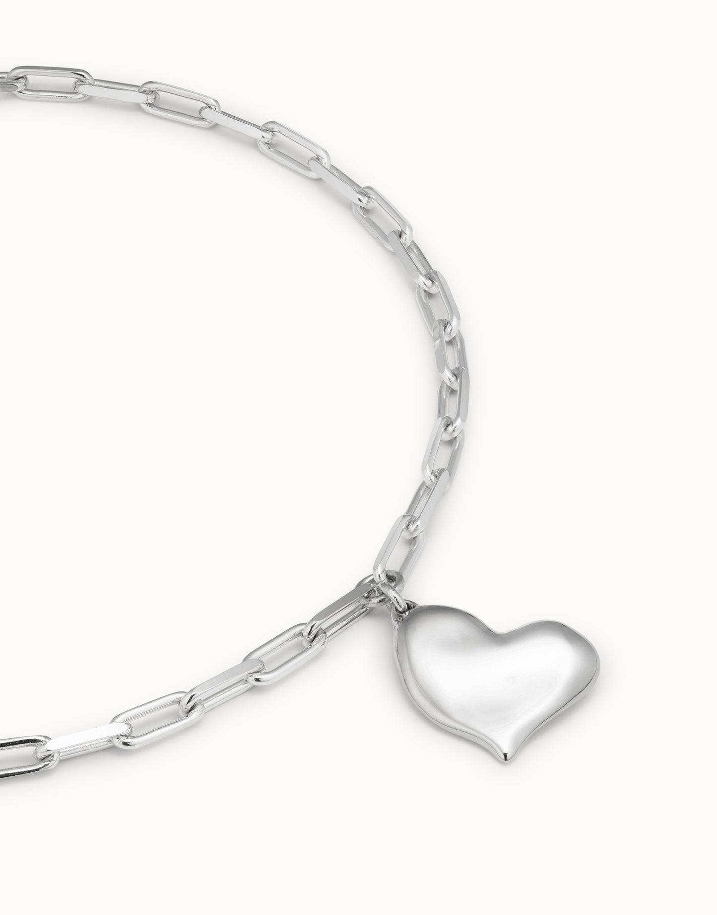 Uno de 50 "Heartbeat" Necklace-Silver