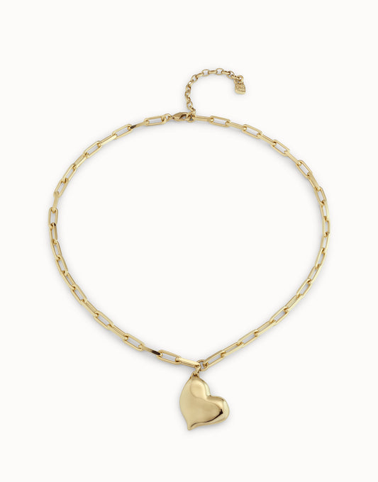 Uno de 50 "Heartbeat" Necklace-Gold