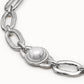 Uno de 50 "Ovni" Necklace- Silver/Pearl