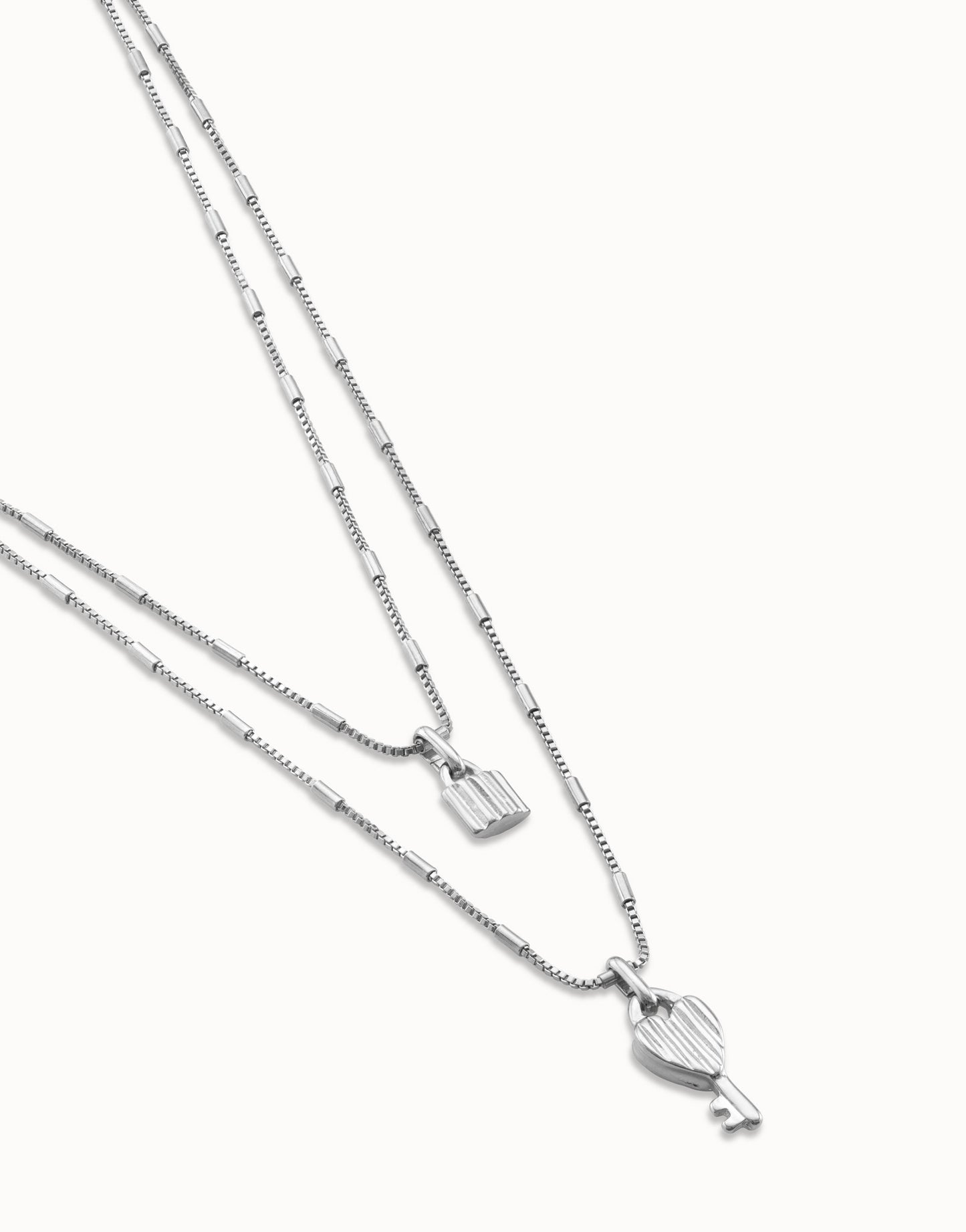 Uno de 50 "Unlock" Necklace-Silver