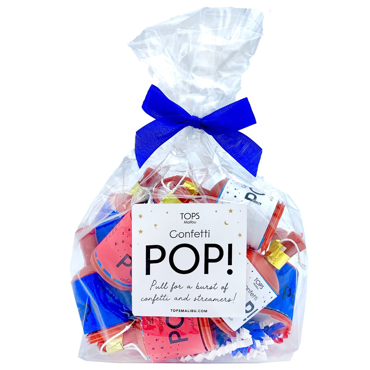 Confetti Pop! 4th of July Red, White & Blue Poppers