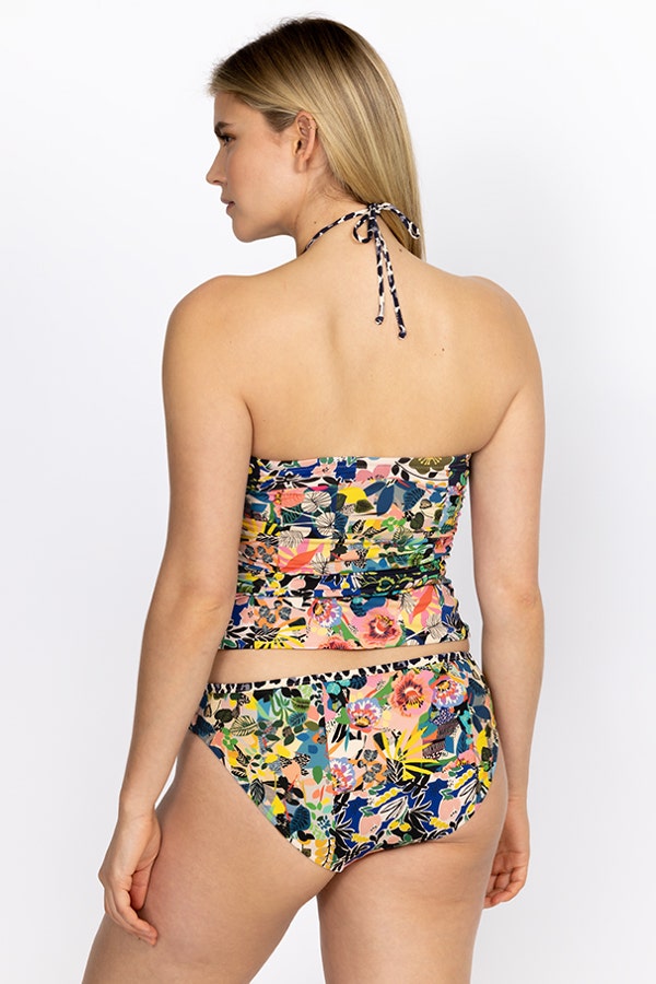 Johnny Was Drawstring Ruched Tankini – Adelaide's Boutique