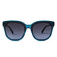 Diff Eyewear "Gia" Deep Aqua/Blue Gradient