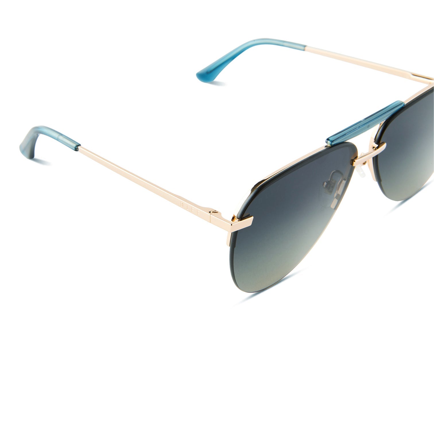 Ray-ban Aviator Rb3025 58mm Gender Neutral Pilot Sunglasses Blue Gradient  Flash Lens : Target