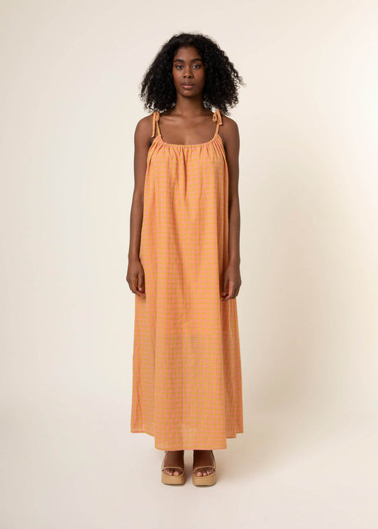 FRNCH "Elisee" Woven Dress-Rose