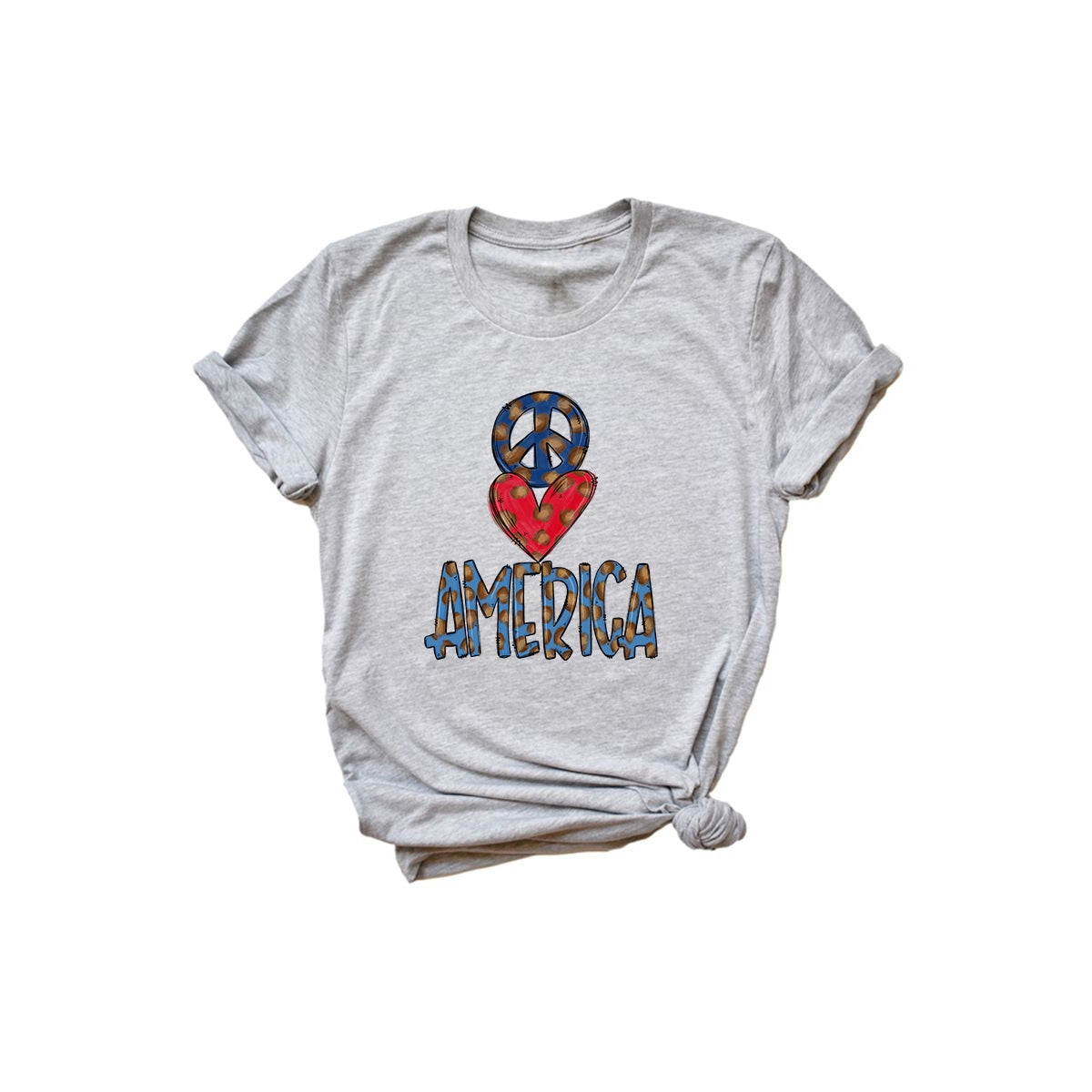 Peace Love America Tee