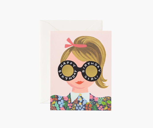 Rifle Paper Co. "Meadow" Birthday Girl Card