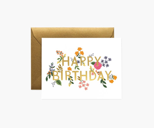 Rifle Paper Co. "Wildwood" Birthday Card