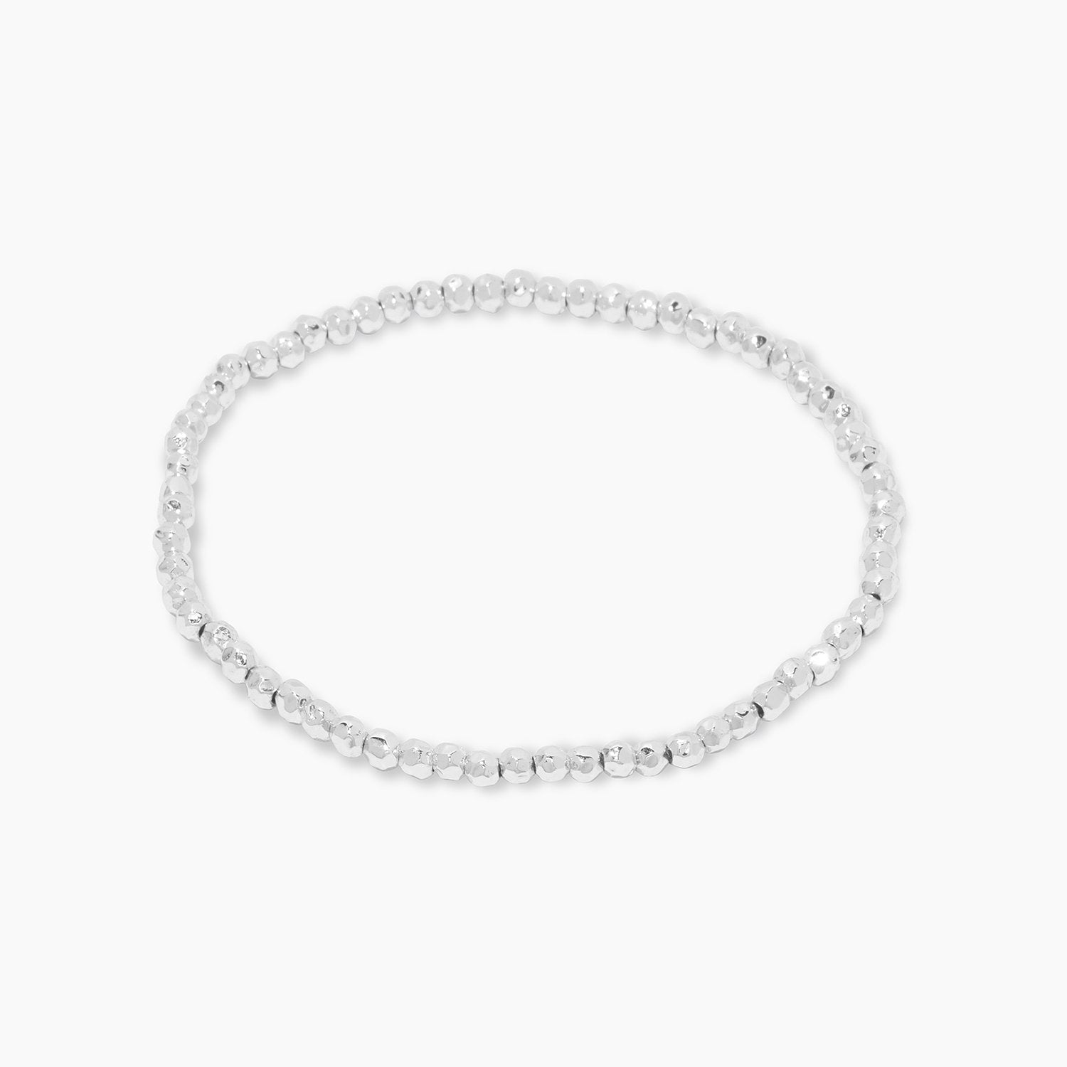 Kinsley Silver Delicate Chain Bracelet in White Crystal | Kendra Scott