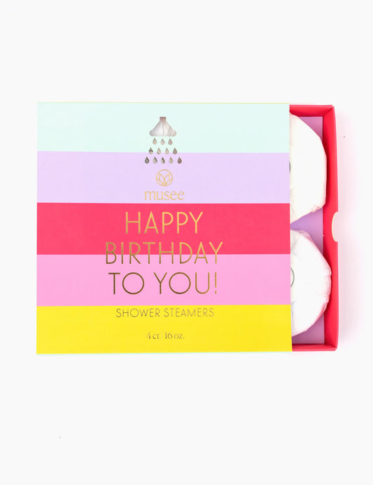 Musee Bath "Happy Birthday to You" Shower Steamers