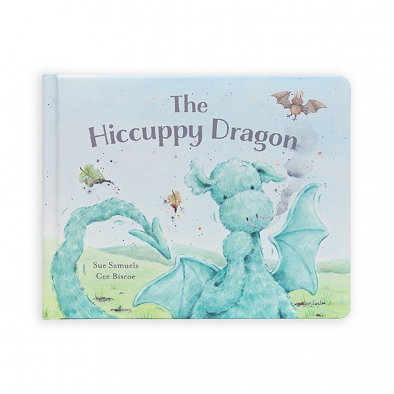 Jellycat “The Hiccupy Dragon” Book