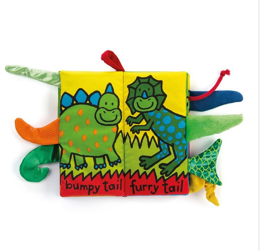 Jellycat "Dino Tails" Book