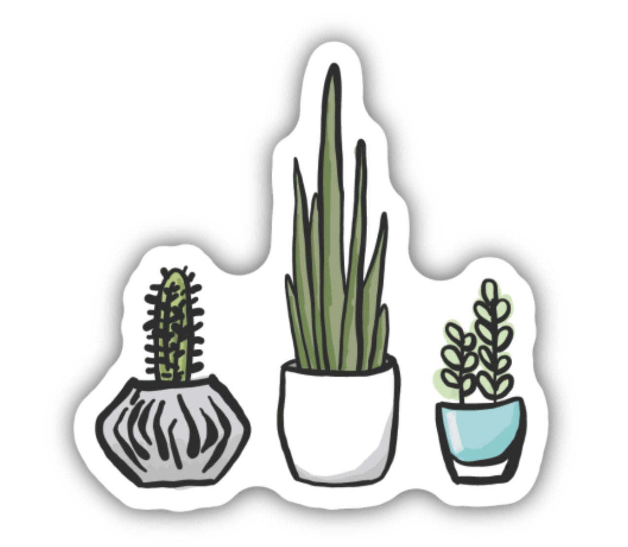 "Potted Plants" Sticker