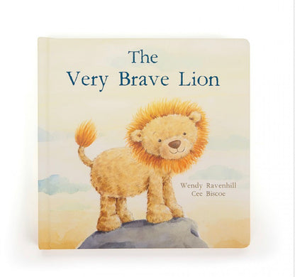 Jellycat “The Very Brave Lion” Book