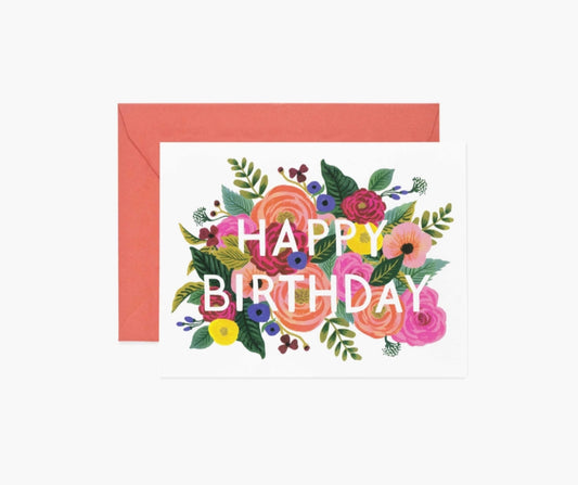 Rifle Paper Co. "Juliet Rose" Birthday Card