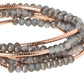 Scout Curated Wrap Pewter/Rose Gold