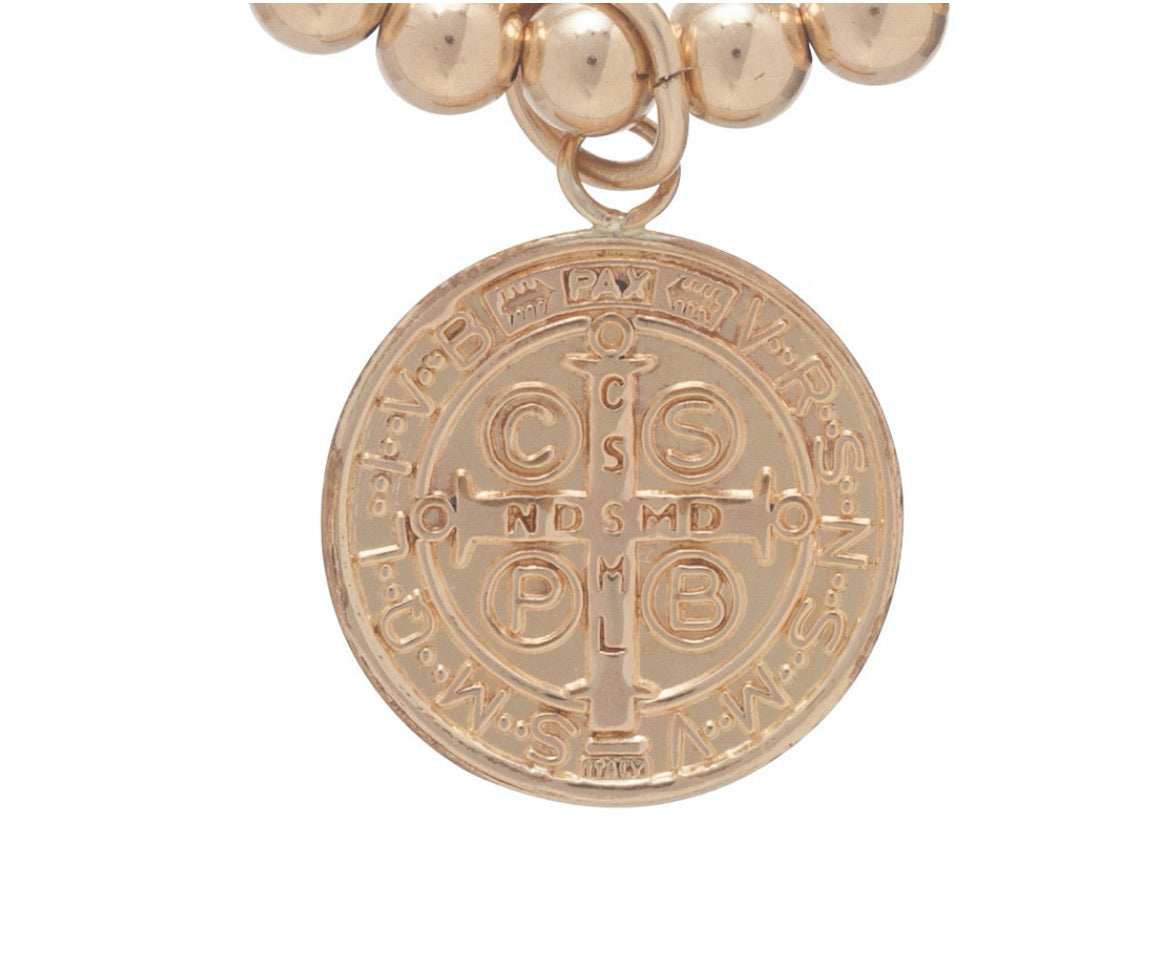 Enewton "Classic" Blessing 2mm Bead Bracelet- Gold