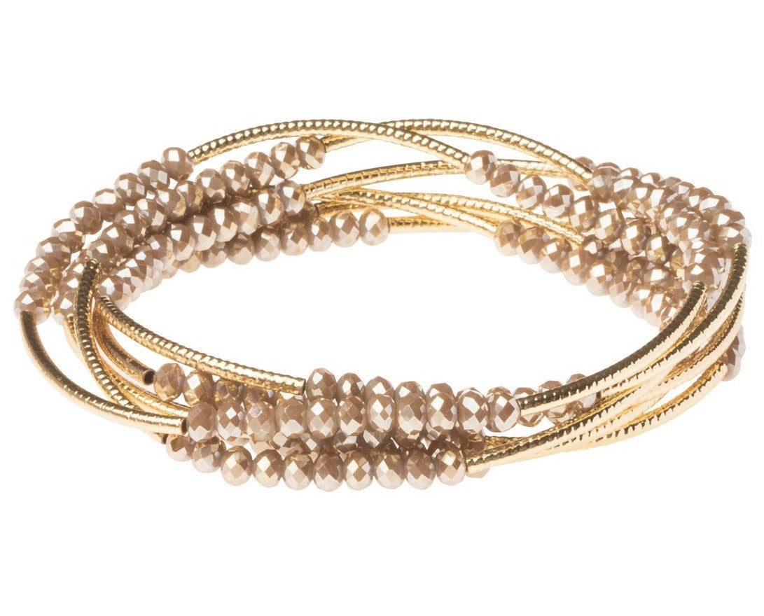 Scout Curated Wrap Oyster/Gold