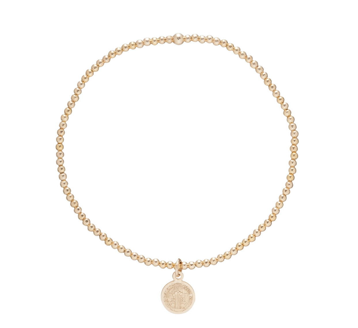Enewton "Classic" Blessing 2mm Bead Bracelet- Gold