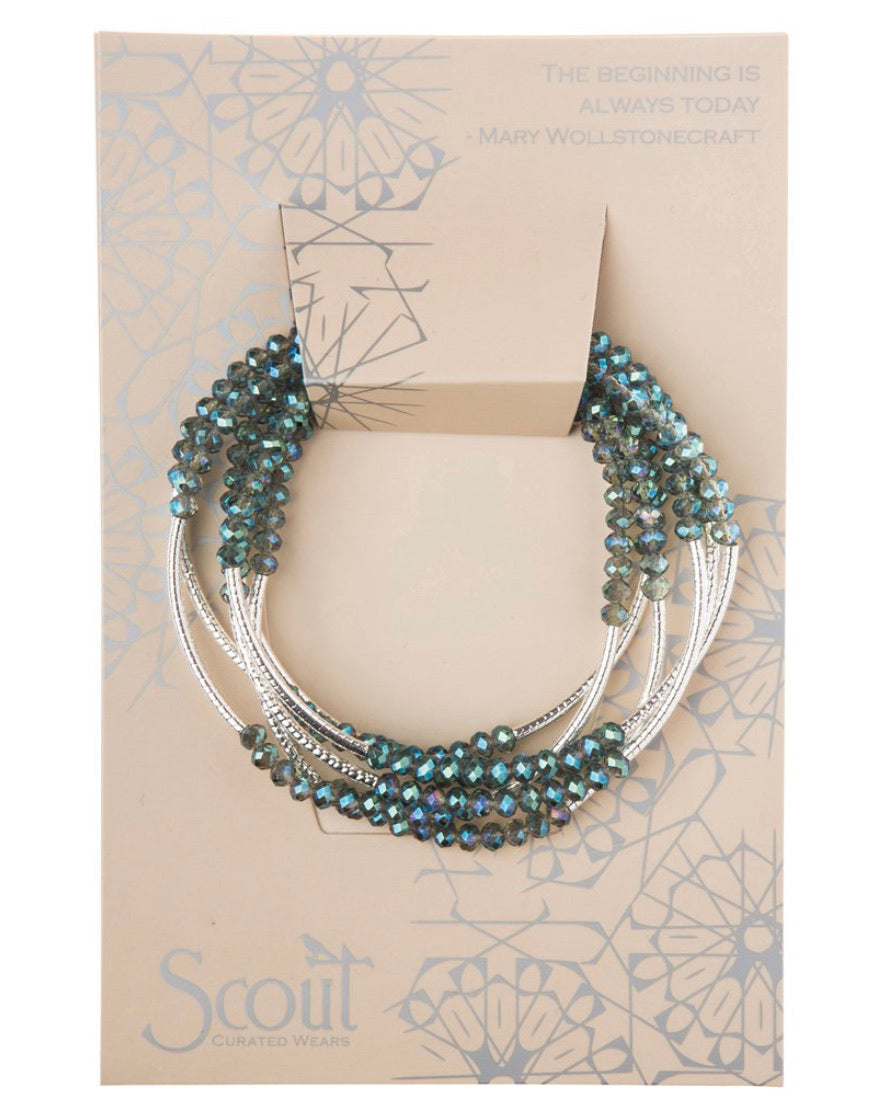 Scout Curated Wrap Seabreeze/Silver