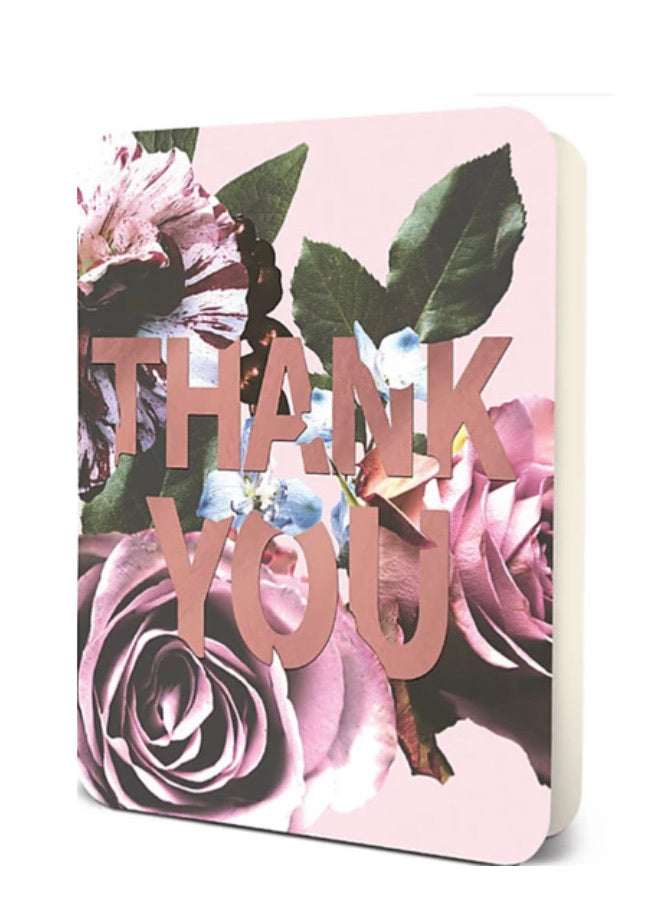 Thank You Floral Card