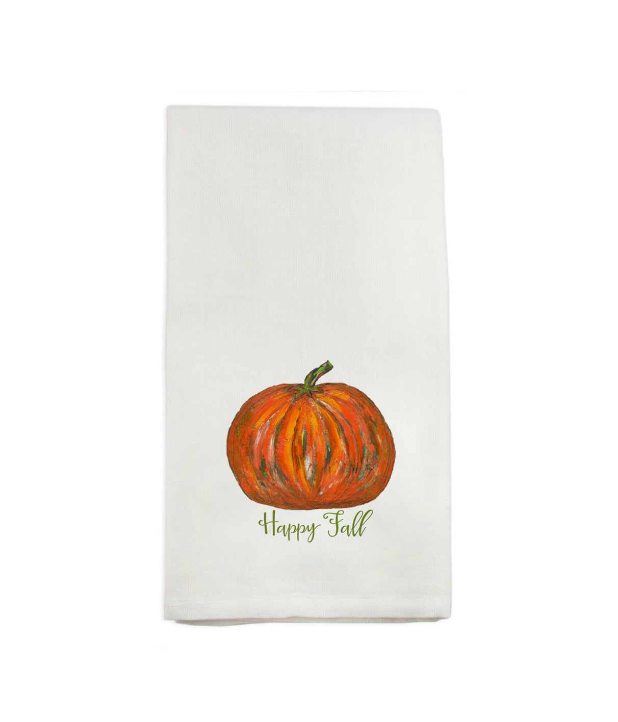 French Graffiti “Pumpkin Happy Fall” Tea Towels