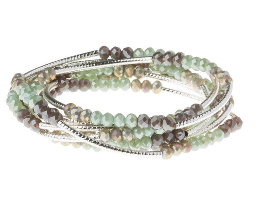 Scout Curated Wrap Iced Mint Combo/Silver