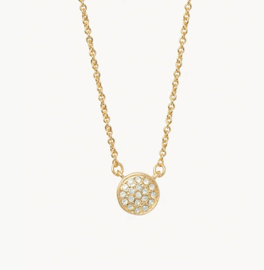 Spartina 449 Sea La Vie Necklace- Stronger/Pave Disk