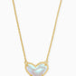Kendra Scott Ari Heart Short Pendant - Available in 4 colors