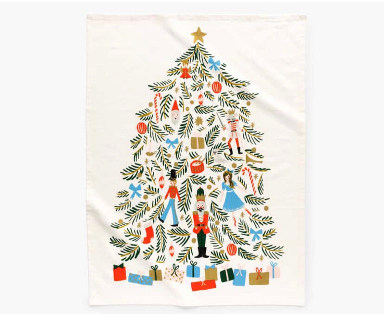 Rifle Paper Co. “Christmas Tree” Tea Towel