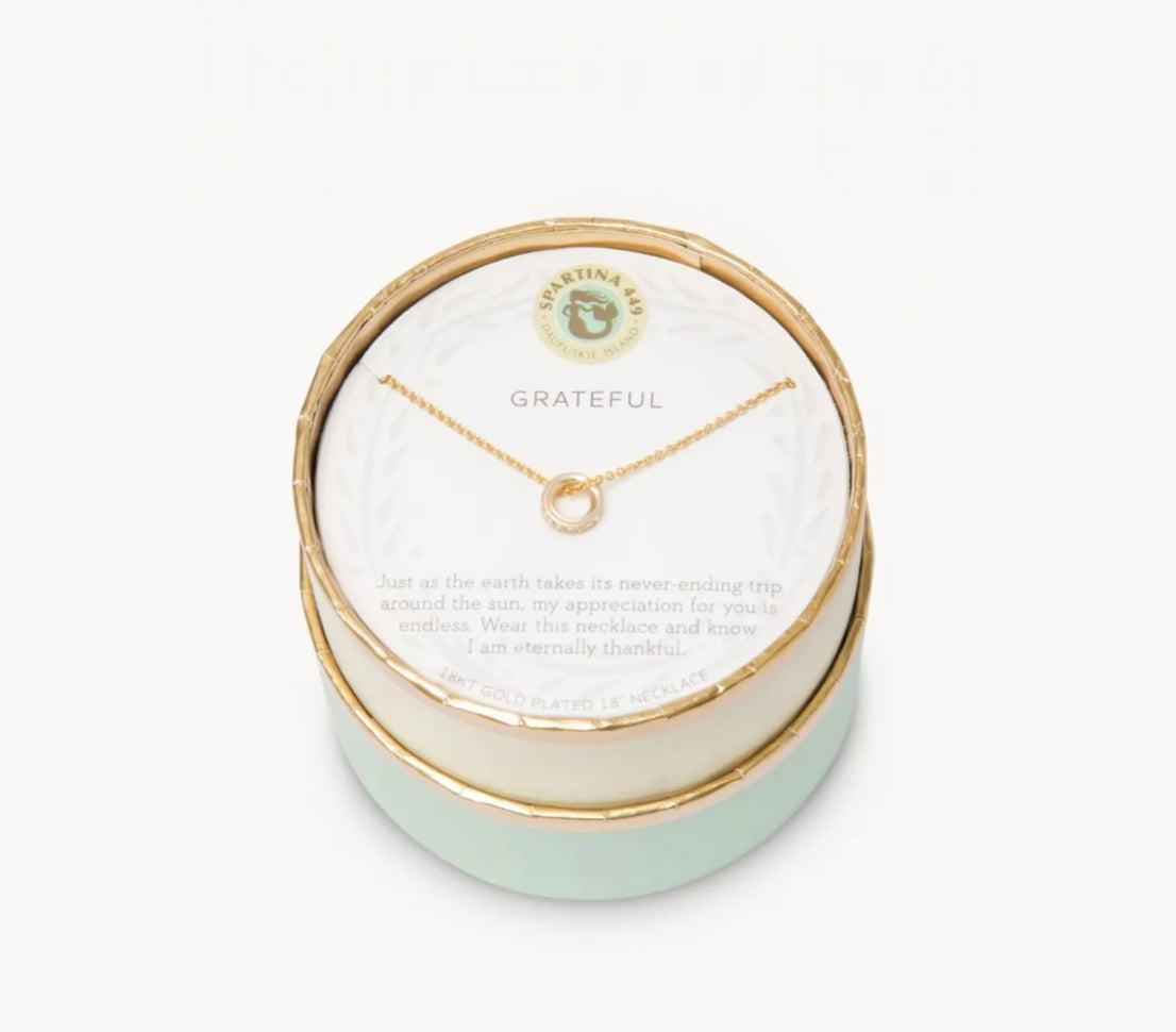 Spartina 449 Sea La Vie Necklace- Grateful/Ring