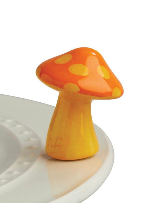 A262 Nora Fleming Funky Fungi Mini (mushroom)