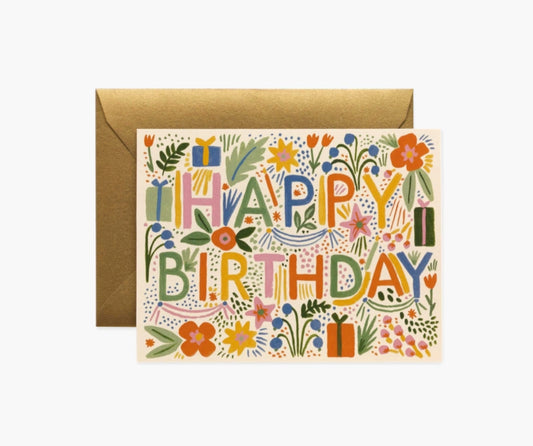 Rifle Paper Co. "Fiesta" Birthday Card