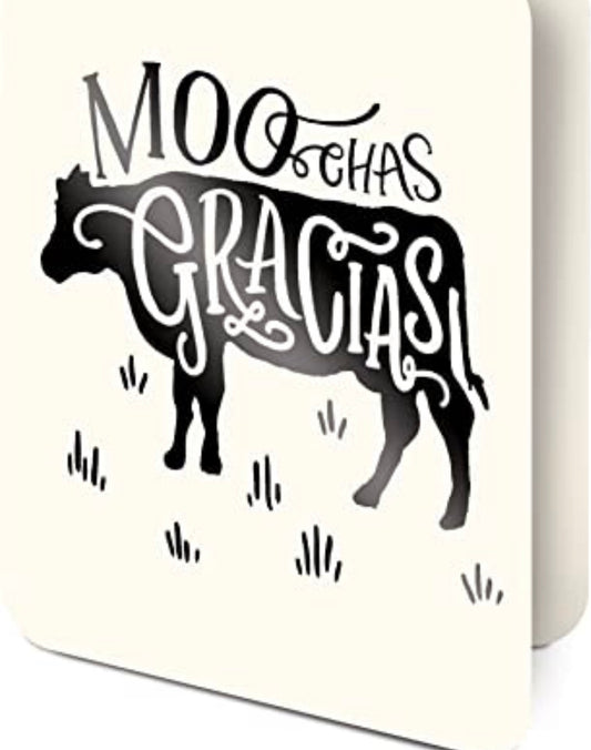 Studio Oh! “Moo-chas Gracias” Card