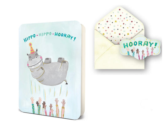 Studio Oh! “Hippo Hippo Hooray” Card