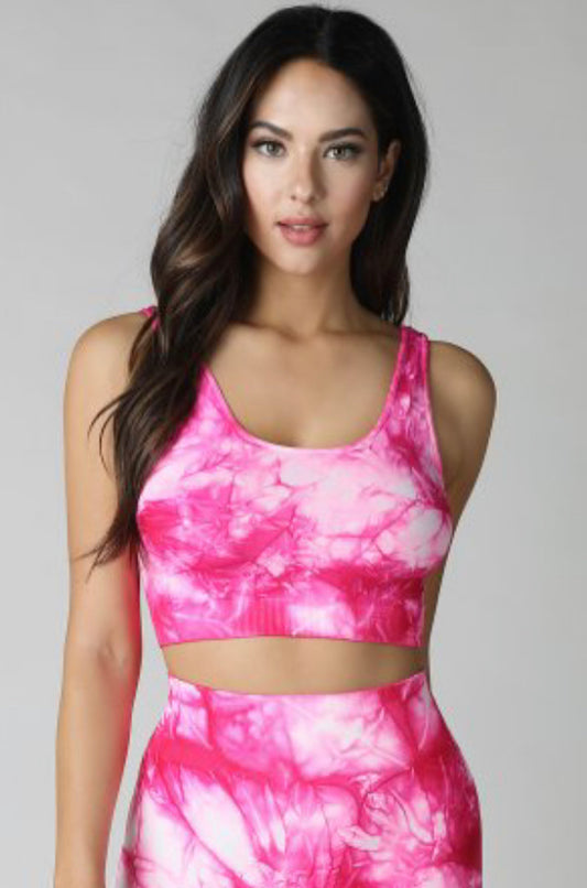 Niki Biki Tie Dye Crop Top in 2 colors