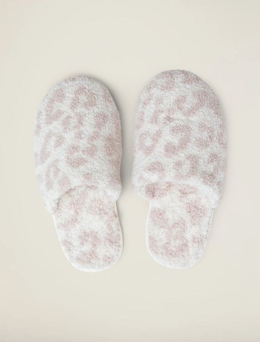 Barefoot Dreams CozyChic® Barefoot In The Wild Slipper- Cream/Stone