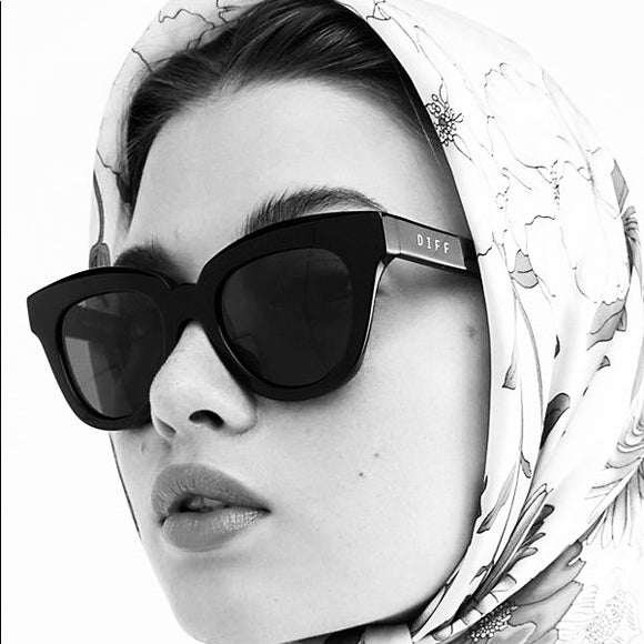 DIFF Eyewear “Jagger” -Black/Grey