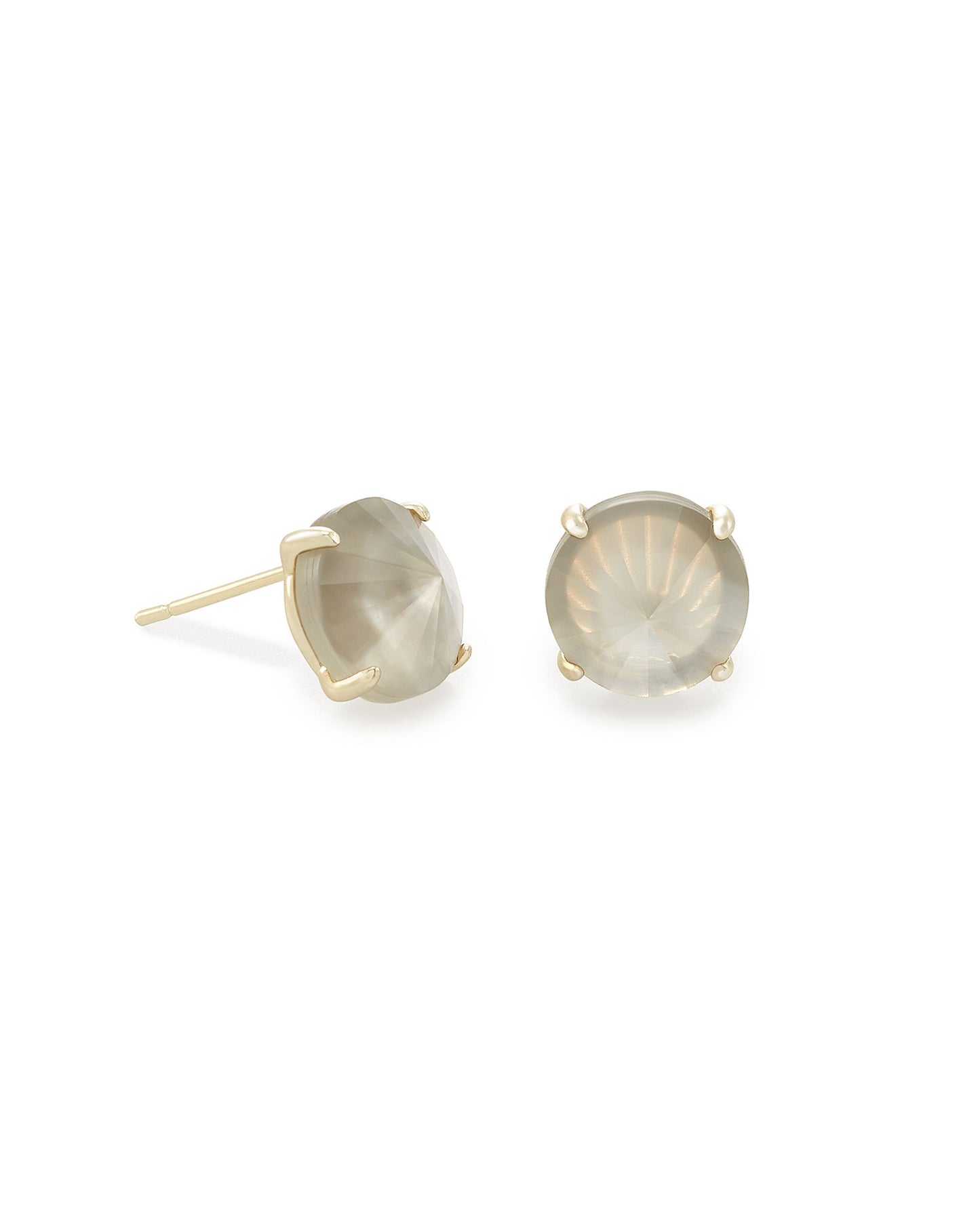 Kendra Scott Jolie Stud Earring in Gold Gray Illusion