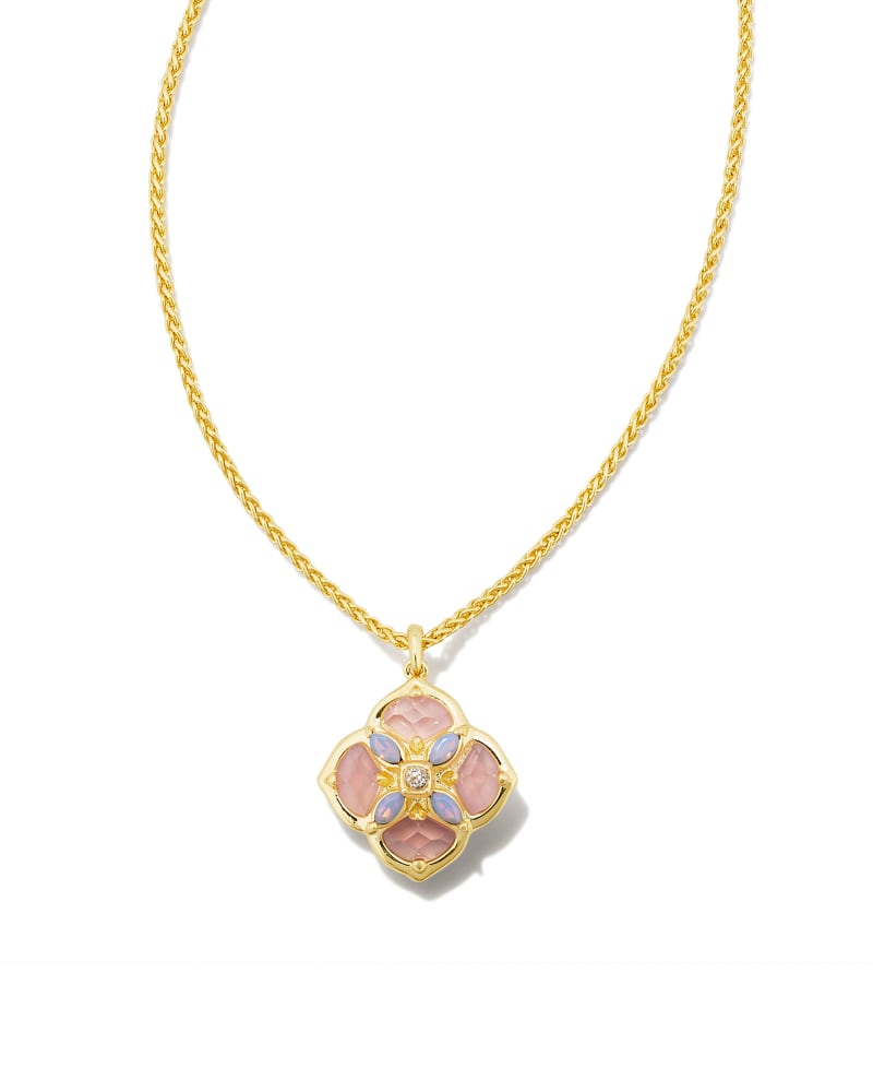 Kendra Scott Dira Stone Short Pendant Necklace- 4 Colors