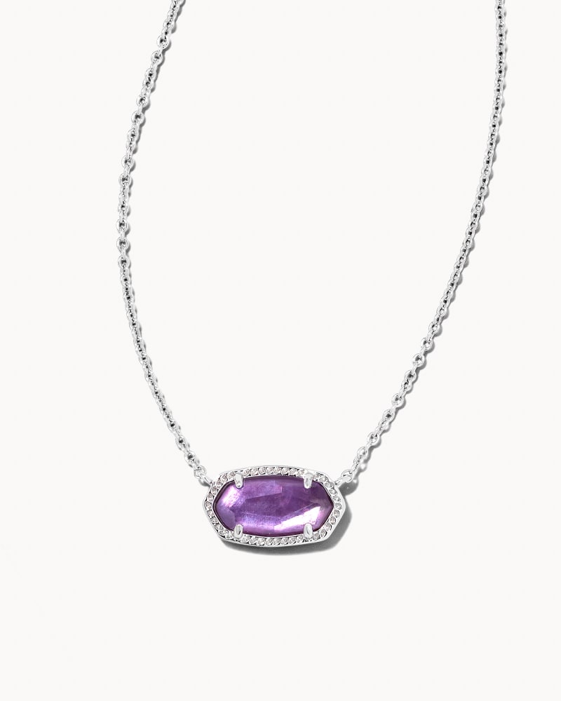 kendra scott elisa pendant necklace rhodium purple mica 01 lg