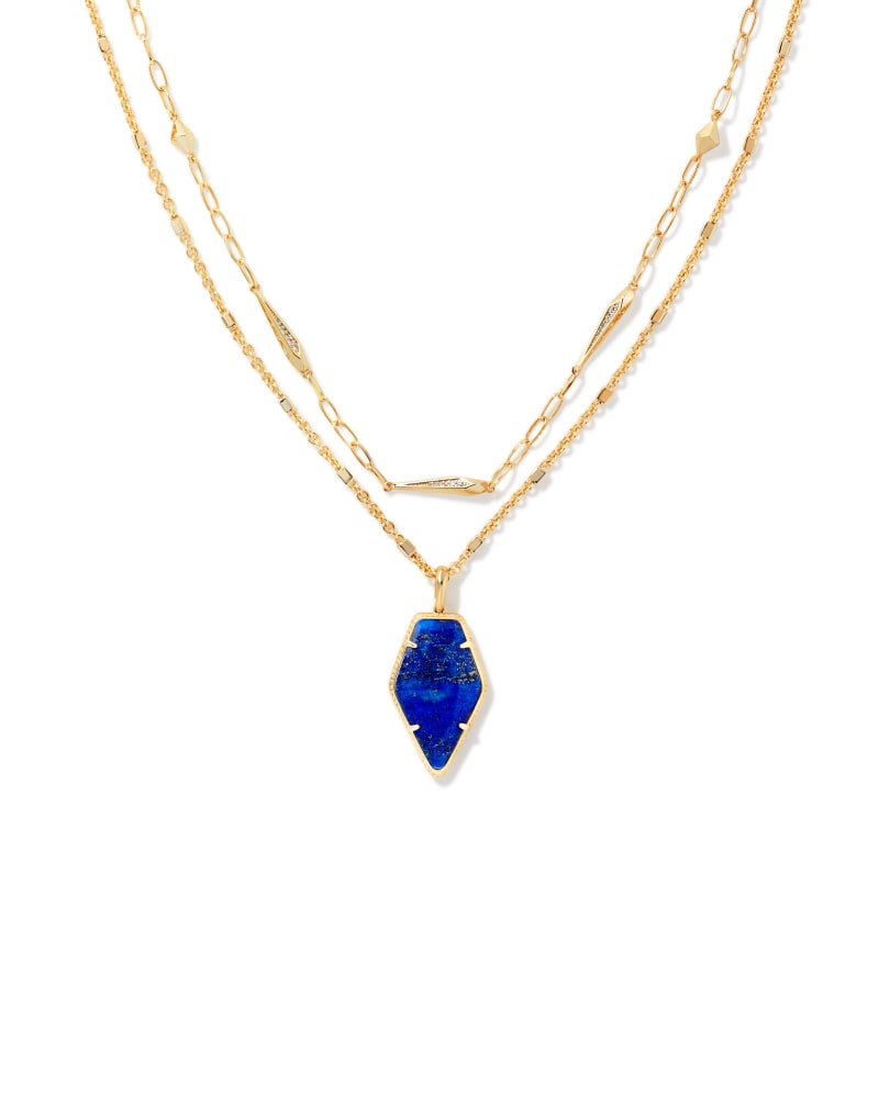 NWB Kendra hot Scott Harrison Necklace in Blue Howlite