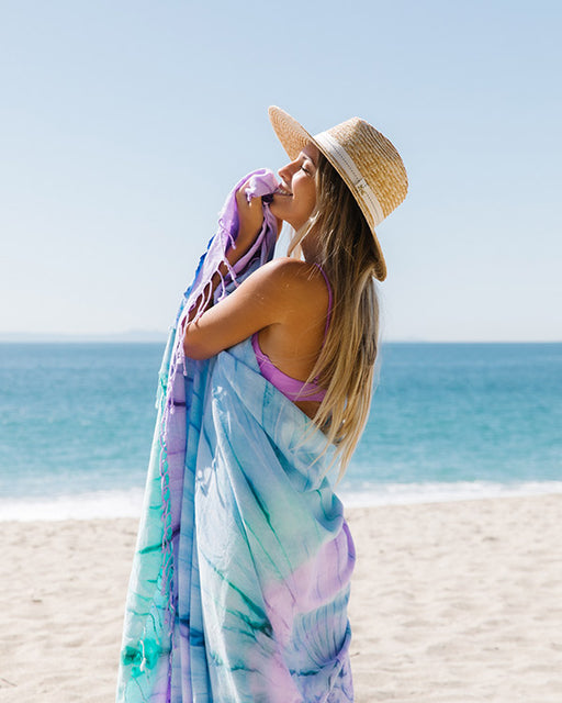 Sand Cloud "Luna XL" Beach Towel-Tie Dye