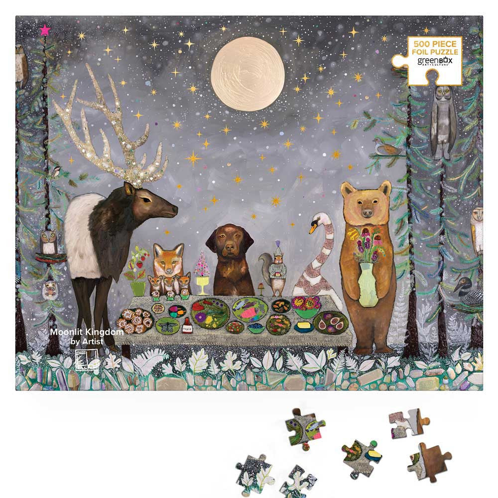 Greenbox Art "Moonlit Kingdom" Jigsaw Puzzle