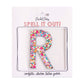 Packed Party Confetti Sticker Letters