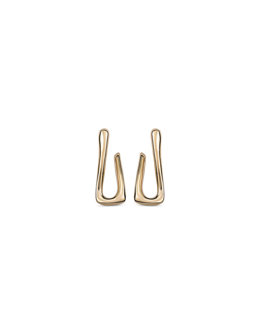 Uno de 50 "For U" Earrings-Gold